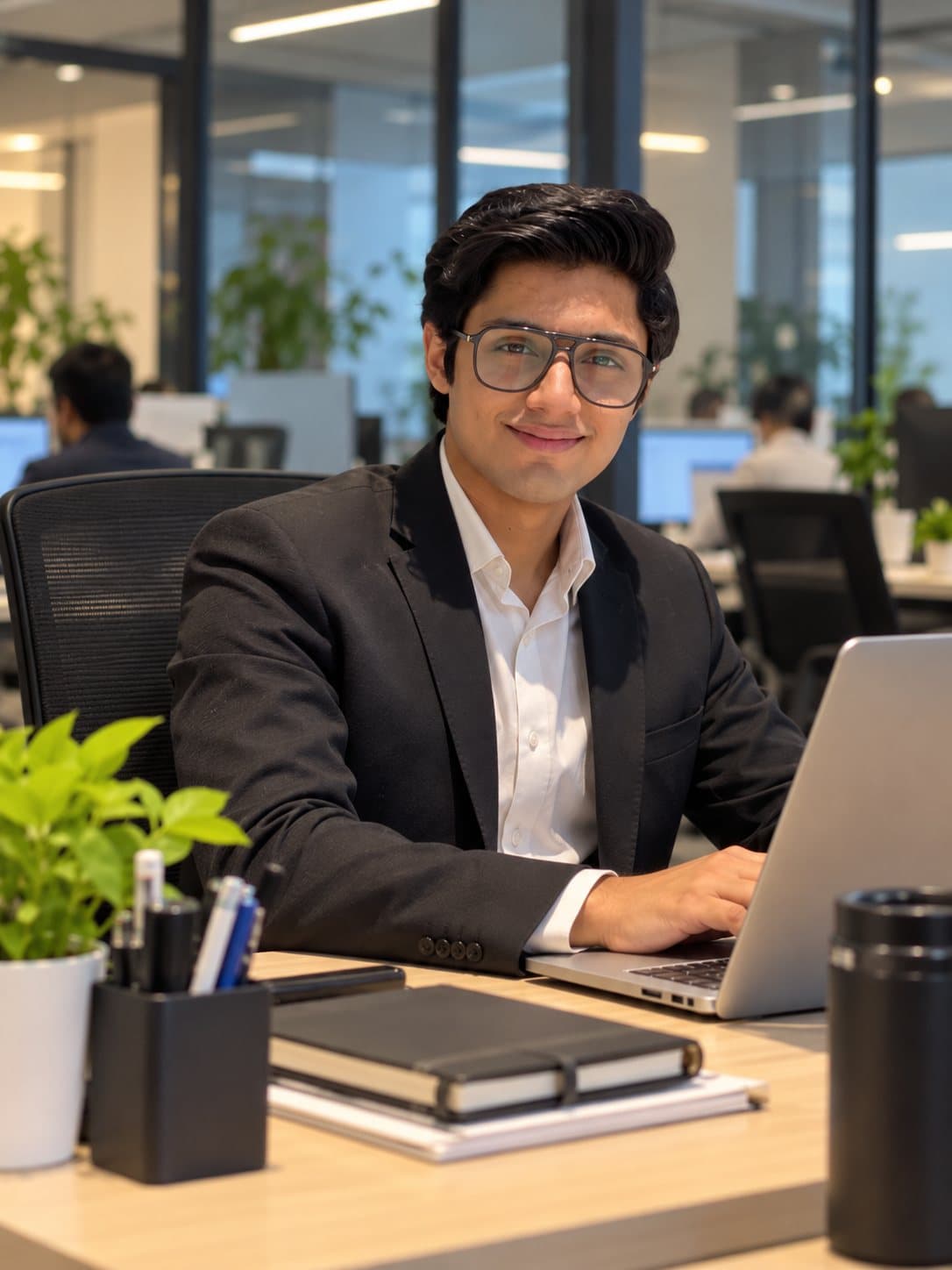 Portrait of Ahmed Majid, Co-Founder at LAMHA Technologies