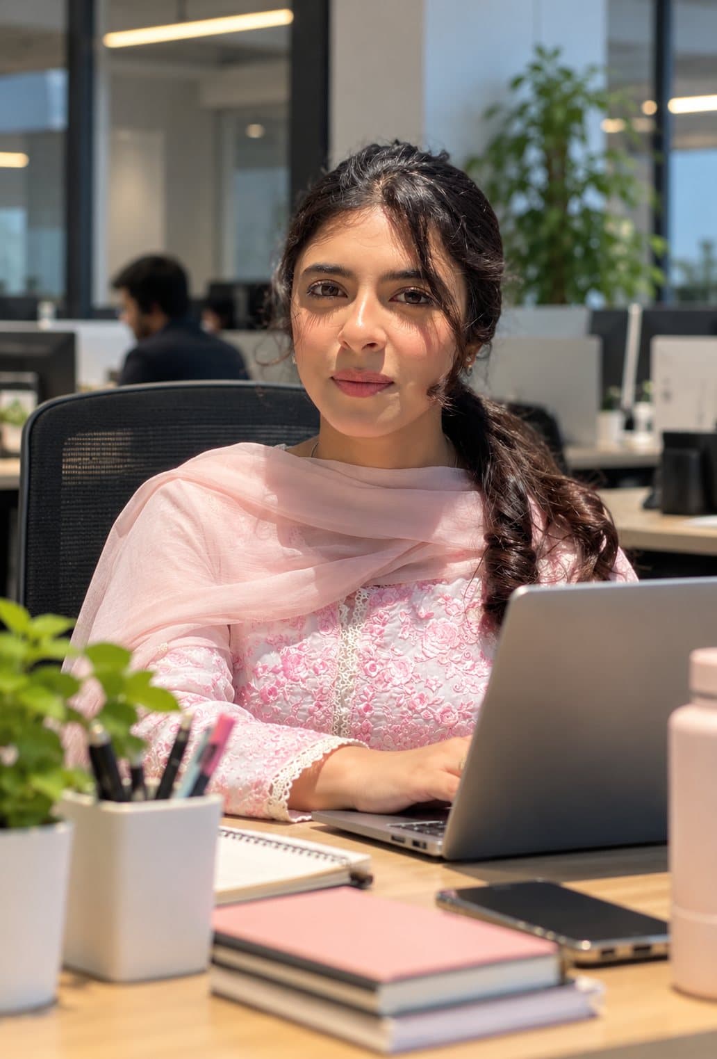 Portrait of Syeda Laiba Haider, Founder at LAMHA Technologies